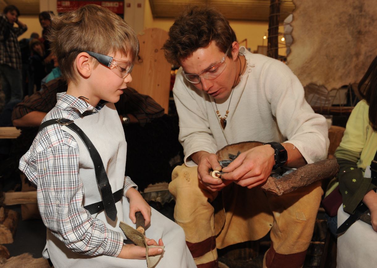 Mineralienmesse München – Mitmachaktionen