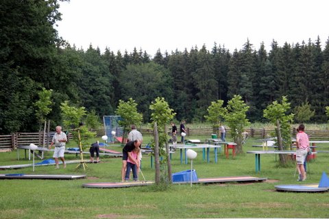 Minigolf in Forst Kasten