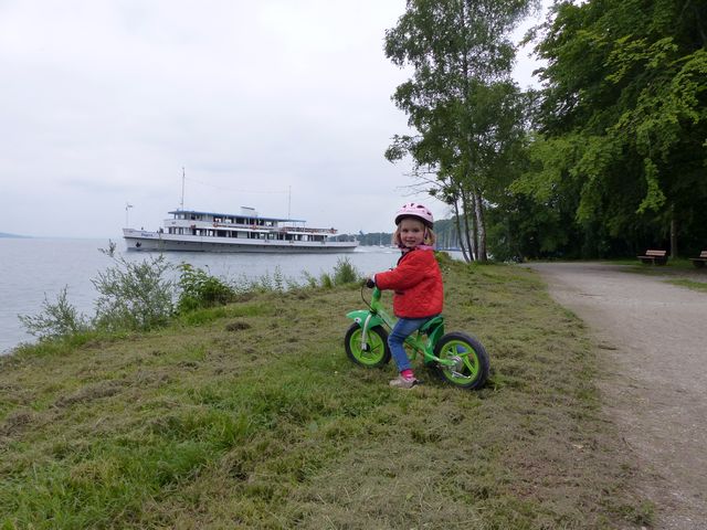 Familienausflug Starnberger See mit Kind