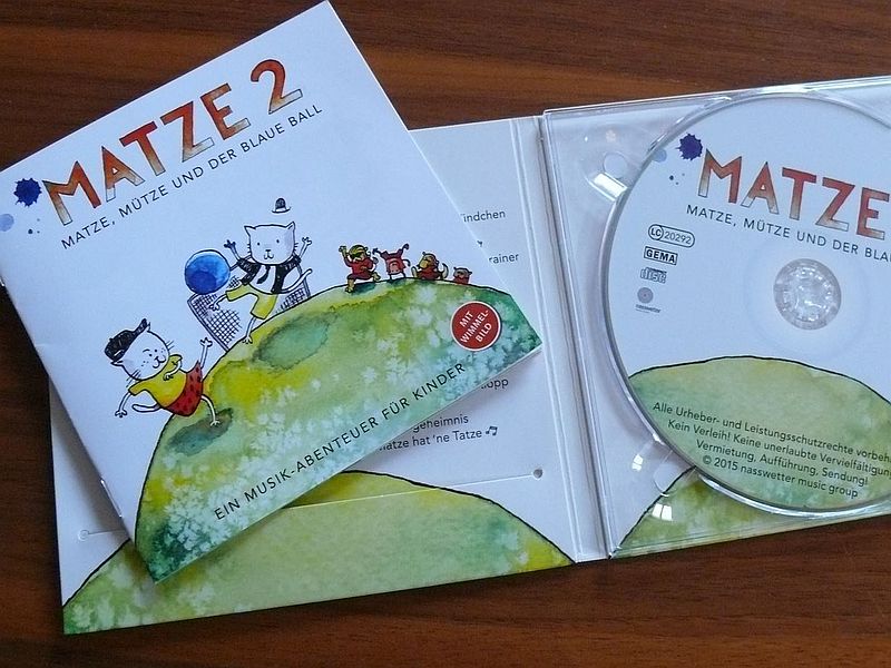 Kinderjazz CD Jazz für Kinder Matze