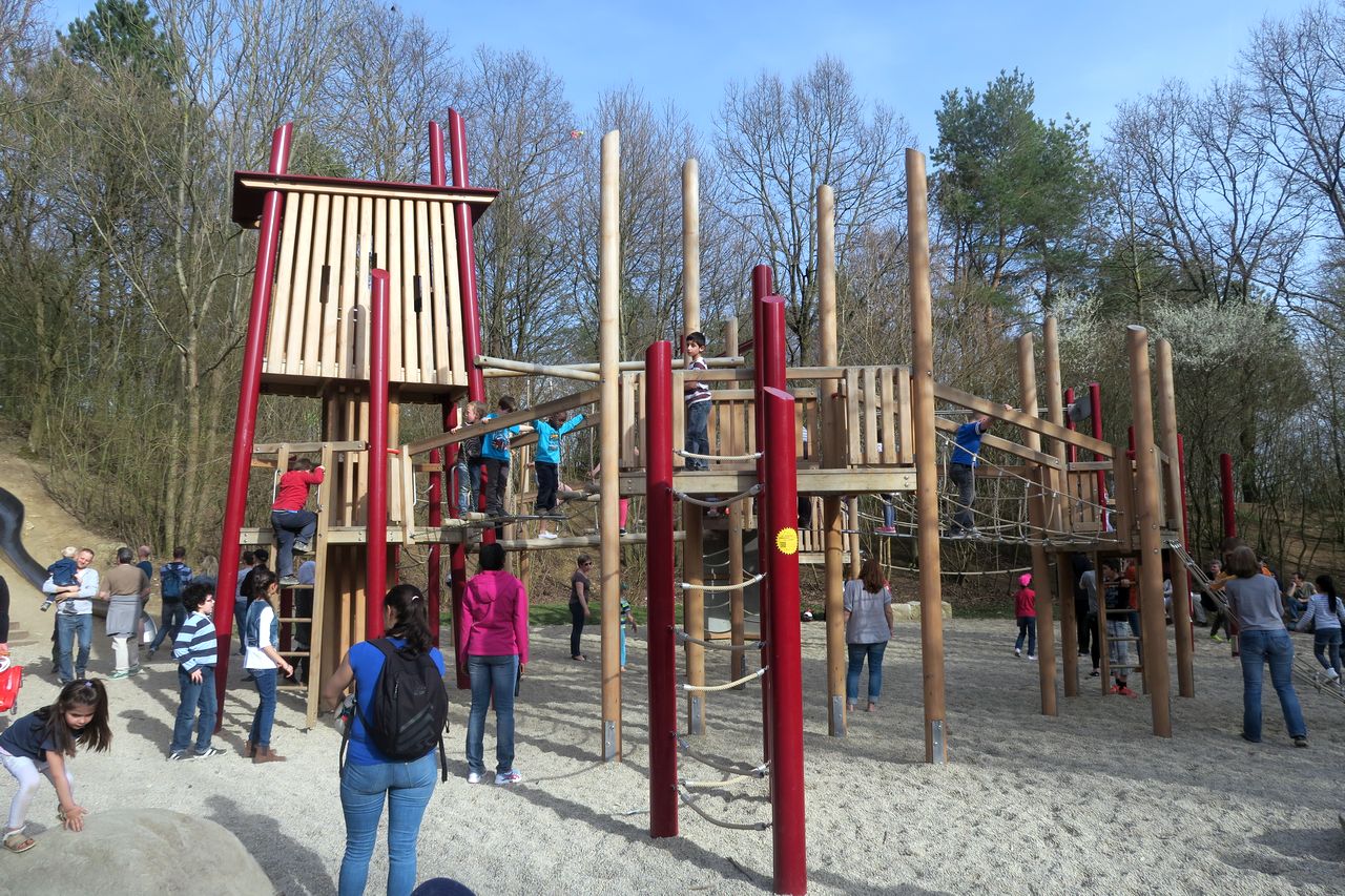 Ostpark mit Kind - Ostpark Abenteuerspielplatz